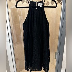 Black Halter Neck Dress